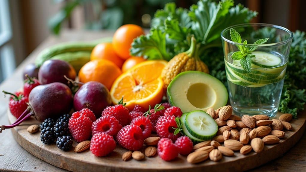 fresh produce for detoxification