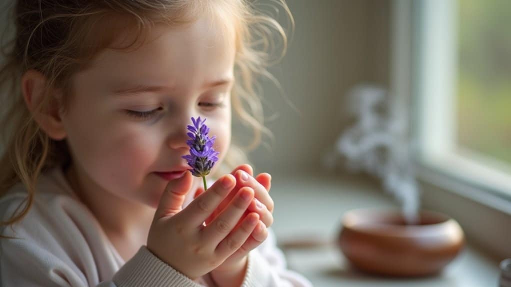 aromatherapy reduces childhood anxiety