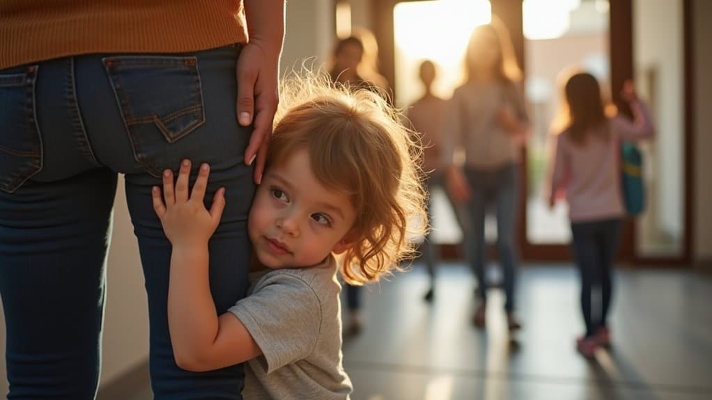childhood anxiety common clinically significant attachment related