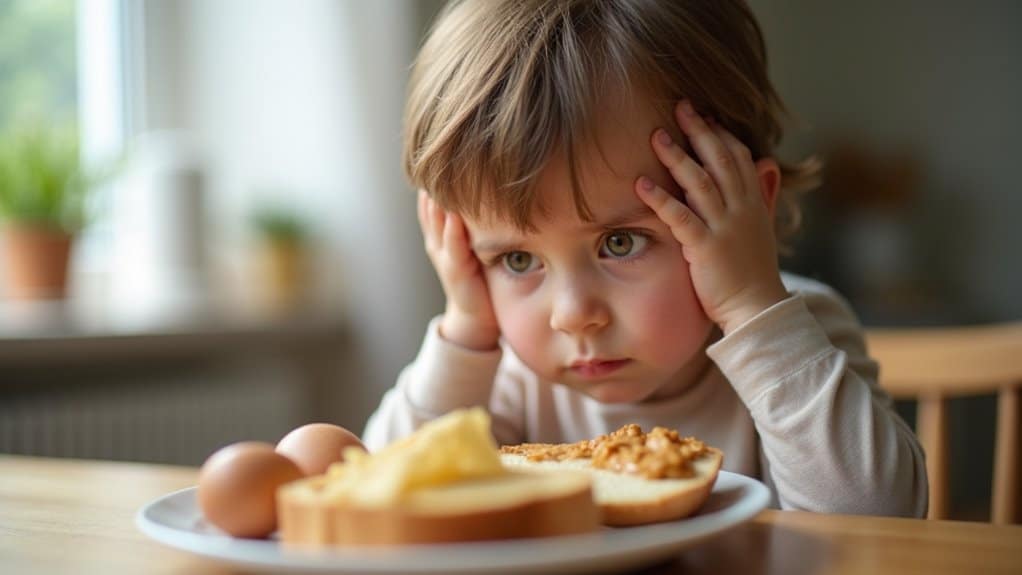 emotional distress from food allergies