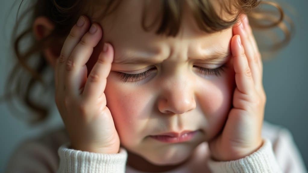 physical manifestations of childhood anxiety