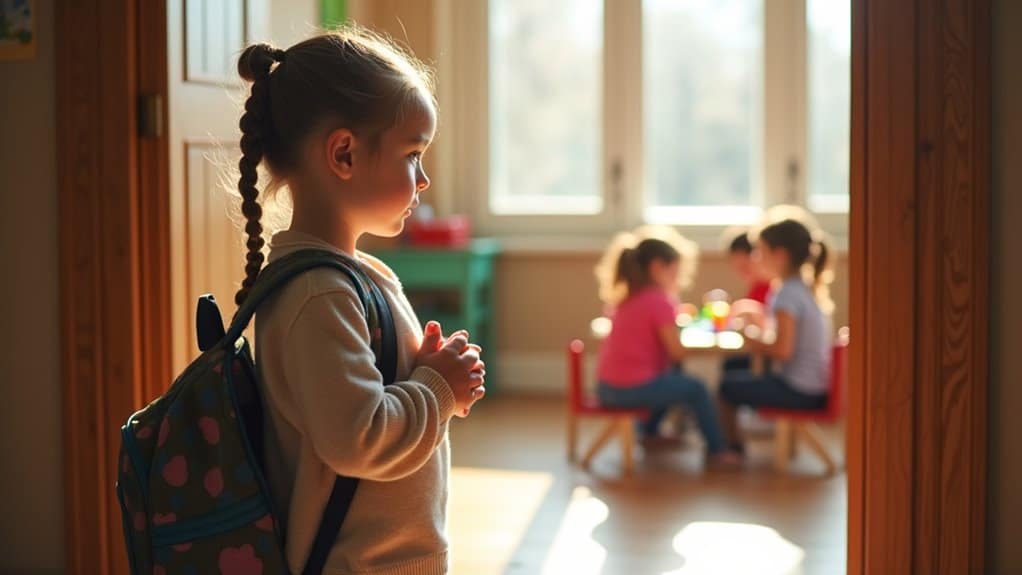 separation anxiety in young children