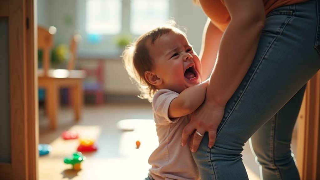 separation anxiety peaks at toddlerhood