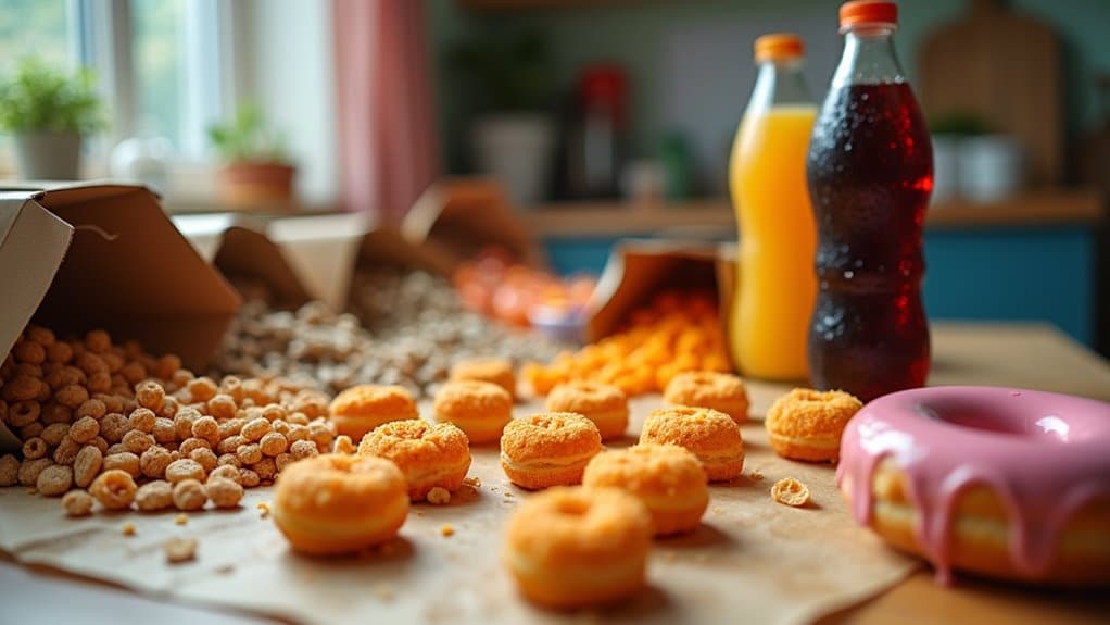 unhealthy diet poor emotional well being