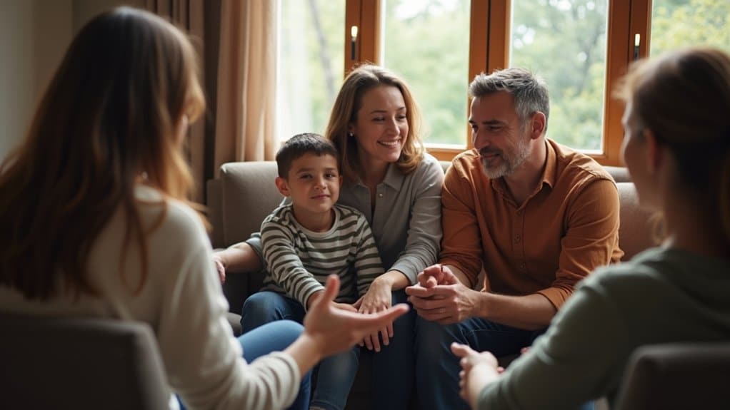 rebuilding trust through family therapy